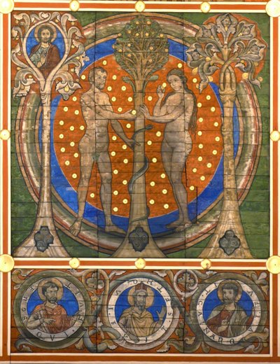 Adam and Eve (detail) by Master of Lower Saxony
