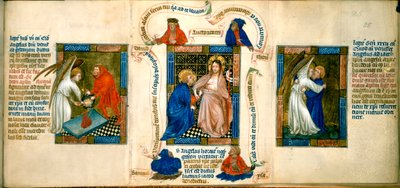 Three Scenes depicting 