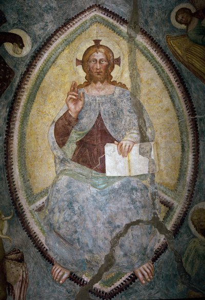 Redeemer Between the Four Evangelists by Master of Mocchirolo