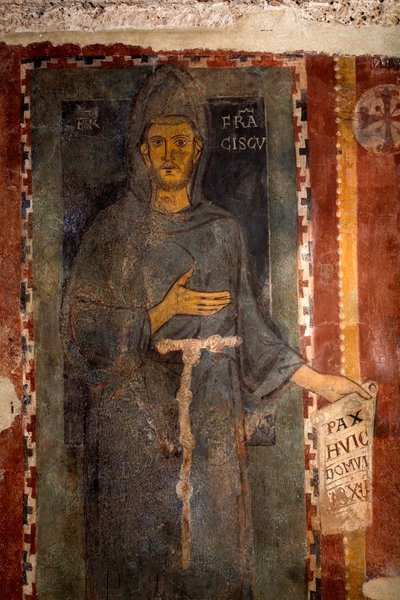 Representation of Saint Francis of Assisi (1181-1226) by Master of Saint Francis of Assisi