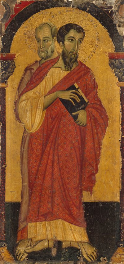 Saints Bartholomew and Simon by Master of Saint Francis of Assisi