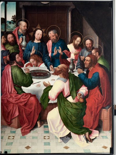 The Last Supper by Master of Saint John Evangelist
