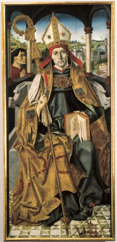 Portrait of Saint Ludovico of Toulouse by Master of San Ildefonso