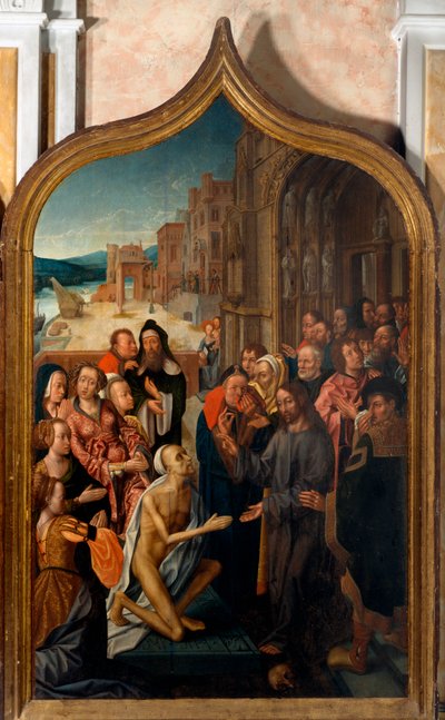 Tryptic: The Resurrection of Lazarus by Master of San Lorenzo