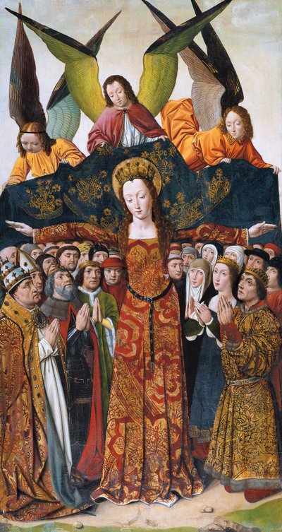 Virgin of Mercy by Master of Santa Maria del Campo