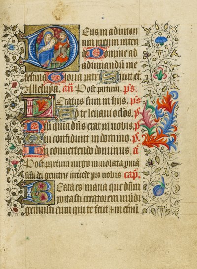 Initial D: The Flight into Egypt by Master of Sir John Fastolf