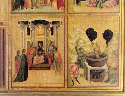 St. Cecilia and Scenes From Her Life (detail) by Master of St. Cecilia