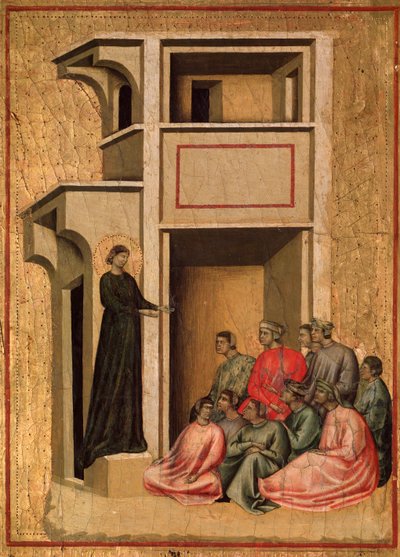 St Cecilia and story of her life (detail) by Master of St. Cecilia