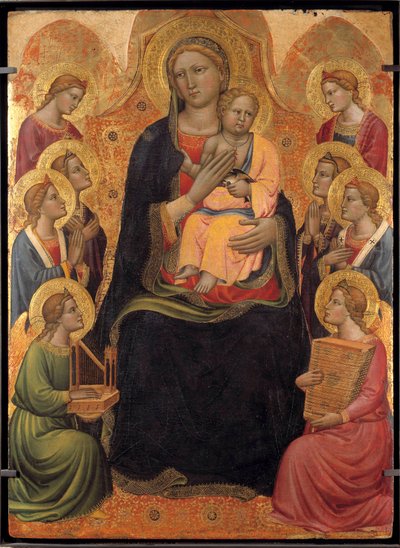 The Virgin and Child Altarpiece of the Master of Saint Verdiana by Master of St. Verdiana