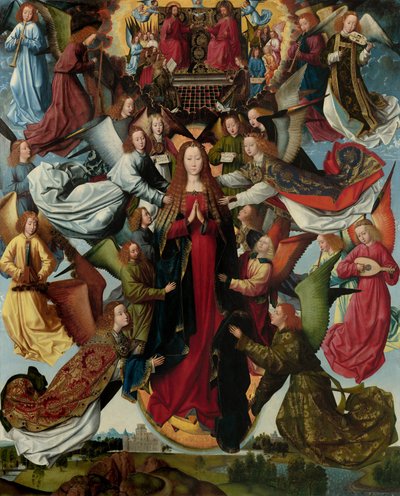 Mary, Queen of Heaven by Master of The Legend of St. Lucy