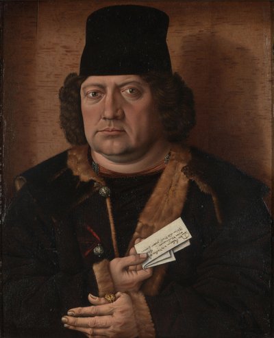 Portrait of Alexander Mornauer, ca 1464-1488 by Master of The Mornauer Portrait