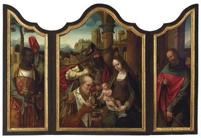 Adoration of the Magi by Master of the Antwerp Adoration