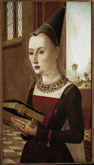 Portrait of Maria Bonciani by Master of the Baroncelli Portraits