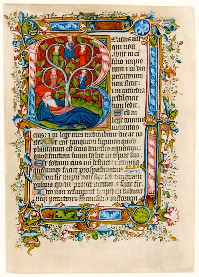 Tree of Jesse by Master of the Beaufort Saints