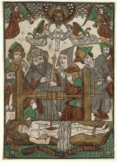 The Martyrdom of St. Erasmus, c. 1480 by Master of the Bergwolken