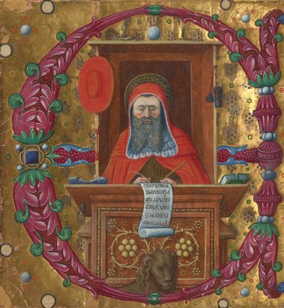 Cutting from a Choir Book by Master of the Birago Hours