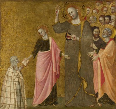 The Vision of Saint Clare of Rimini by Master of the Blessed Clare of Rimini