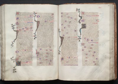 The Gotha Missal: Fol. 105r, Text by Master of the Boqueteaux