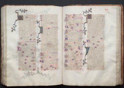 The Gotha Missal: Fol. 109r, Text by Master of the Boqueteaux
