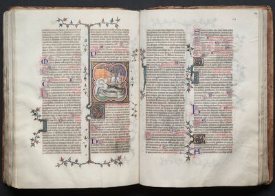 The Gotha Missal: Fol. 114r, Text by Master of the Boqueteaux