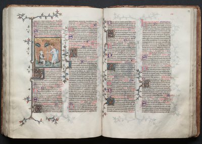 The Gotha Missal: Fol. 117r, Text by Master of the Boqueteaux