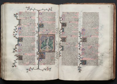 The Gotha Missal: St. Peter Tied Upside Down to Cross, c. 1375 by Master of the Boqueteaux