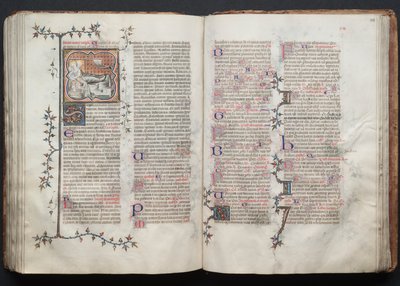 The Gotha Missal: Fol. 123r, Text by Master of the Boqueteaux