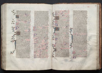 The Gotha Missal: Fol. 125v, Text by Master of the Boqueteaux