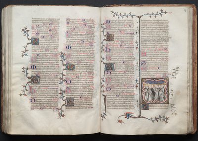 The Gotha Missal: Fol. 126v, Text by Master of the Boqueteaux