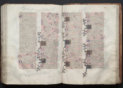 The Gotha Missal: Fol. 128r, Text by Master of the Boqueteaux
