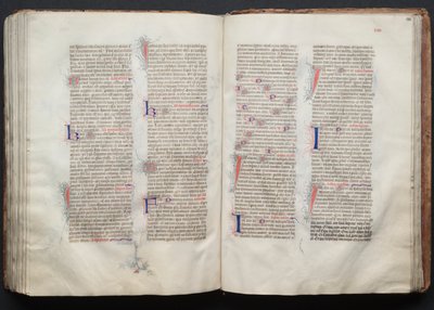 The Gotha Missal: Fol. 130v, Text by Master of the Boqueteaux