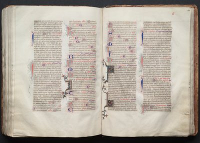 The Gotha Missal: Fol. 132r, Text by Master of the Boqueteaux