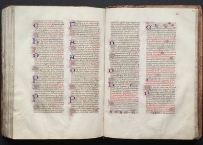 The Gotha Missal: Fol. 141v, Text by Master of the Boqueteaux