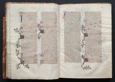 The Gotha Missal: Fol. 14r, Text by Master of the Boqueteaux