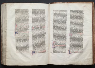 The Gotha Missal: Fol. 154r, Text, c. 1375 by Master of the Boqueteaux