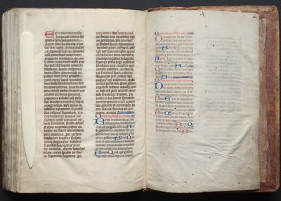 The Gotha Missal: Fol. 164r, Text by Master of the Boqueteaux
