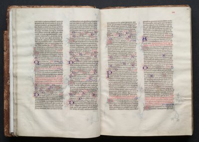 The Gotha Missal: Fol. 24r, Text, c. 1375 by Master of the Boqueteaux