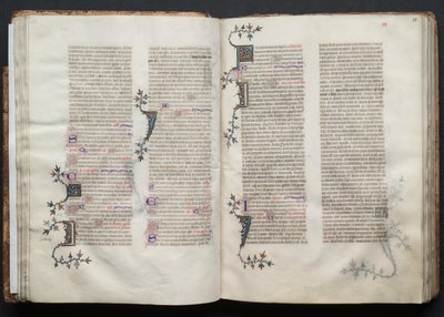 The Gotha Missal: Fol. 34v, Text by Master of the Boqueteaux