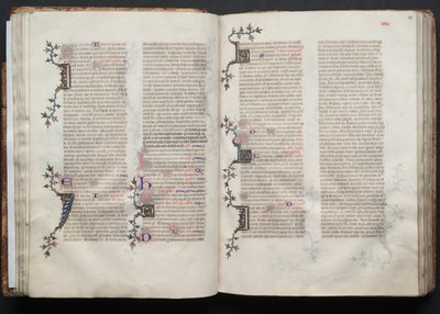 The Gotha Missal: Fol. 38r, Text by Master of the Boqueteaux