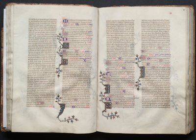 The Gotha Missal: Fol. 40r, Text by Master of the Boqueteaux