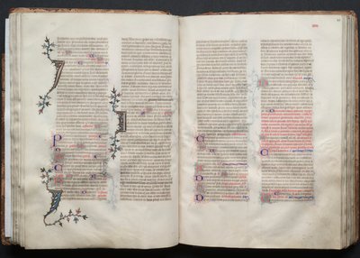 The Gotha Missal: Fol. 43r, Text by Master of the Boqueteaux