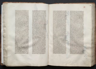 The Gotha Missal: Fol. 45r, Text, c. 1375 by Master of the Boqueteaux