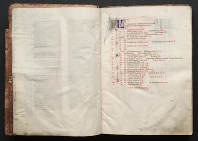 The Gotha Missal: Fol. 5r, Text, c. 1375 by Master of the Boqueteaux