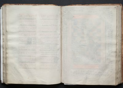 The Gotha Missal: Fol. 62v, Text, c. 1375 by Master of the Boqueteaux