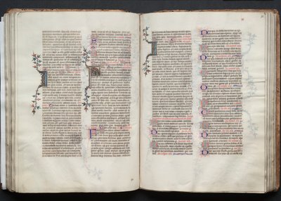 The Gotha Missal: Fol. 73r, Text by Master of the Boqueteaux