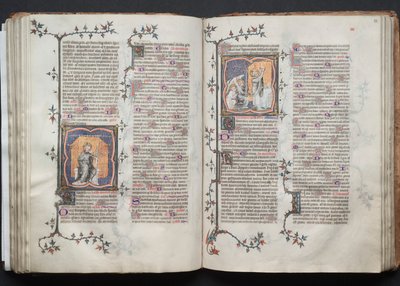 The Gotha Missal: Fol. 83r, Corpus Domini by Master of the Boqueteaux