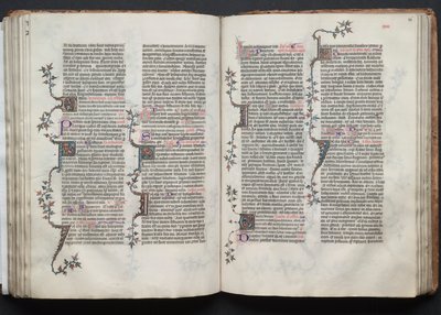 The Gotha Missal: Fol. 85v, Text by Master of the Boqueteaux