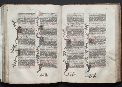 The Gotha Missal: Fol. 86v, Text by Master of the Boqueteaux