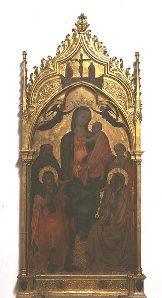 Madonna and Child with Saints by Master of the Borgo alla Collina