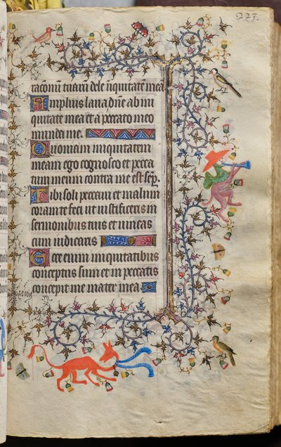 Hours of Charles the Noble, King of Navarre (1361-1425): fol. 112r, Text by Master of the Brussels Initials and Associates